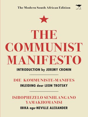 cover image of The Communist Manifesto